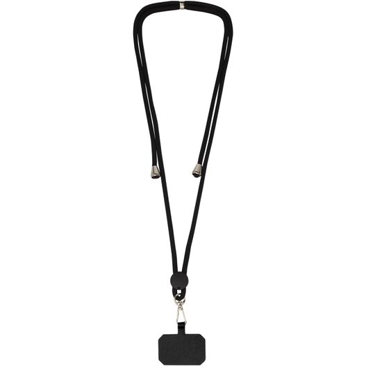 ein lanyard mit einem schwarzen lanyard an ihm befestigt Kubi Smartphone Lanyard (Bild 1)