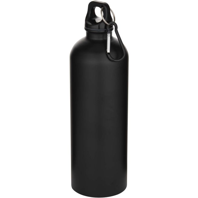 Produktabbildung Oregon 750 ml matte RCS-zertifizierte, einwandige Trinkflasche aus recyceltem Edelstahl mit Karabinerhaken Oregon 750 ml matte RCS-zertifizierte, einwandige Trinkflasche aus recyceltem Edelstahl mit Karabinerhaken