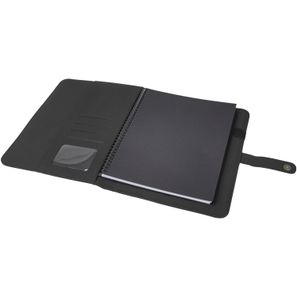 SCX.design O17 A4 Notizbuch Powerbank mit Leuchtlogo