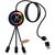 SCX.design C40 5-in-1 Ladekabel aus rPET mit 10W Ladepad und Leuchtlogo (Bild 3)