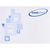 ein weißes und blaues reisedokument mit einem blauen logo Sticky-Mate® Haftnotizen 100 x 75 mm (Bild 2)