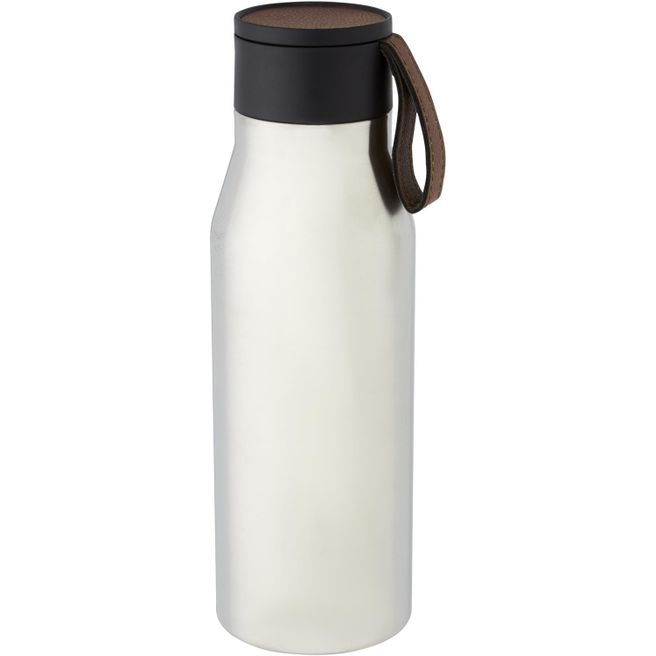 Produktabbildung Ljungan 500 ml Kupfer-Vakuum Isolierflasche mit PU Kunststoffband und Deckel Ljungan 500 ml Kupfer-Vakuum Isolierflasche mit PU Kunststoffband und Deckel