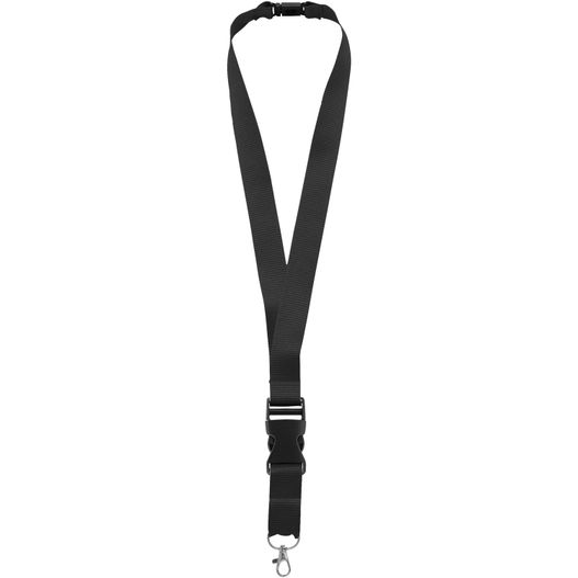 ein lanyard mit einem schwarzen lanyard-band Yogi Lanyard mit Sicherheitsverschluss (Bild 1)