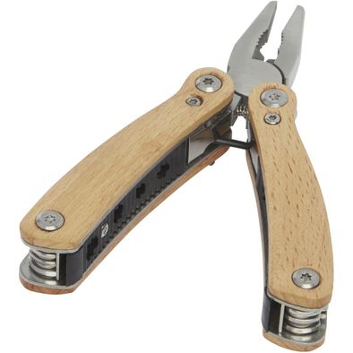 Anderson Mittelgroßes Multitool aus Holz mit 12 Funktionen