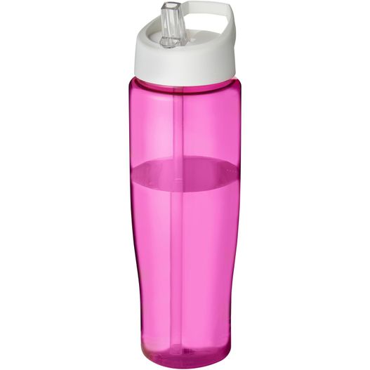 eine rosa wasserflasche mit weißem deckel H2O Active® Tempo 700 ml Sportflasche mit Ausgussdeckel (Bild 1)