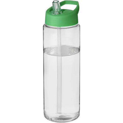 eine grüne plastikwasserflasche mit stroh H2O Active® Vibe 850 ml Sportflasche mit Ausgussdeckel (Bild 1)