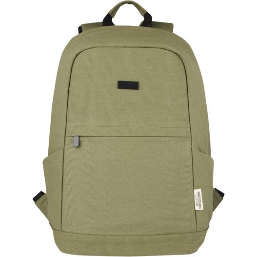 einen rucksack mit reißverschluss vorne Joey 15,6 Zoll Anti-Diebstahl Laptop Rucksack 18 L aus GRS-recyceltem Canvas (Bild 1)