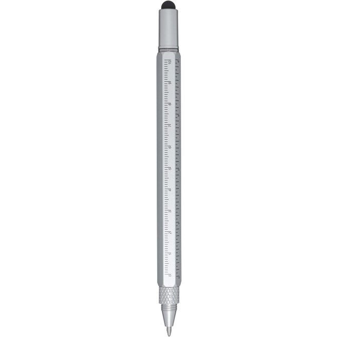Produktabbildung Dora Multifunktionsstift aus recyceltem Aluminium (schwarze Mine) Dora Multifunktionsstift aus recyceltem Aluminium (schwarze Mine)