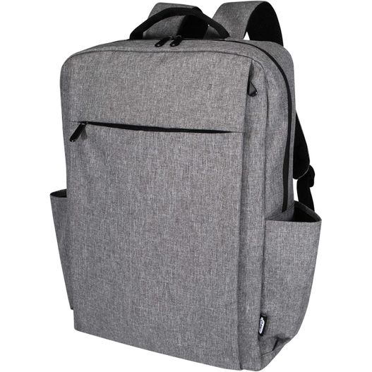 Produktabbildung Libra 15" Laptop-Rucksack aus recyceltem GRS-Material 15 L Libra 15" Laptop-Rucksack aus recyceltem GRS-Material 15 L (Bild 1)