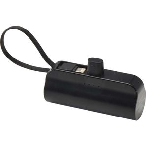 Alnair 10 W 5000 mAh Typ C Powerbank aus recyceltem Kunststoff mit integriertem Klappständer und 2 in 1 Kabel