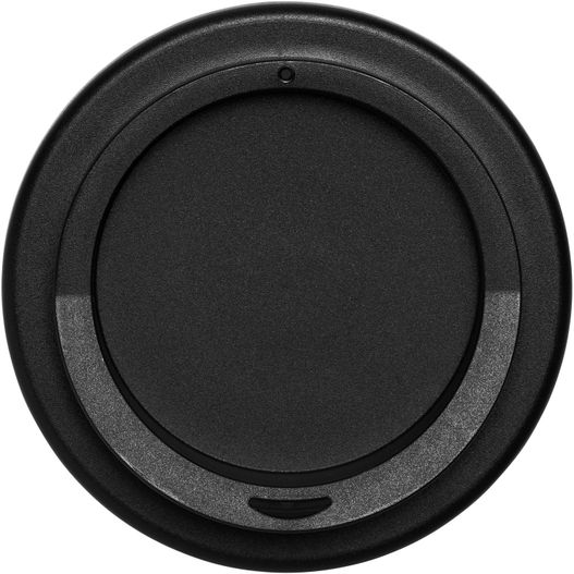 ein schwarzes kunststoffobjekt mit weißem hintergrund Americano® 350 ml Isolierbecher mit Schutzring (Bild 1)