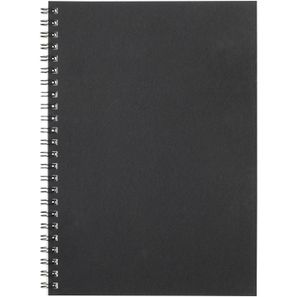 Desk-Mate® A5 recyceltes farbiges Notizbuch mit Spiralbindung