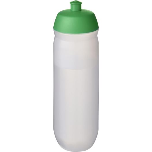 eine weiße und grüne sportflasche mit grünem deckel HydroFlex™ Clear 750 ml Squeezy Sportflasche (Bild 1)