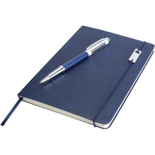 Legato Elegance A5 Hardcover Notizbuch mit Tintenroller Set (Bild 1)