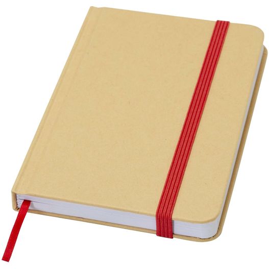 Reed A6 Hardcover Notizbuch, blanko, aus recyceltem Material (Bild 1)