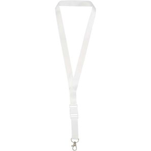 Bucks Sublimation Lanyard mit Schnappverschluss aus recyceltem PET Kunststoff