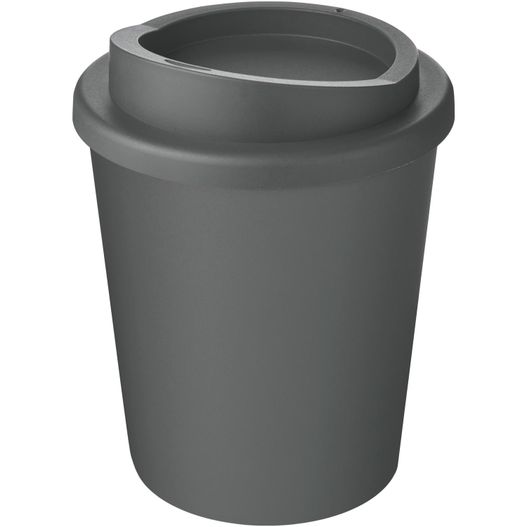 eine graue tasse mit deckel und deckel Americano® Espresso Eco 250 ml recycelter Isolierbecher (Bild 1)