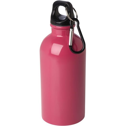 Oregon 400 ml RCS-zertifizierte, einwandige Trinkflasche aus Edelstahl mit Karabinerhaken (Bild 1)