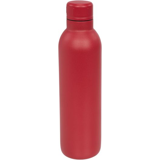 eine rote plastikflasche mit roter kappe Odin 510 ml Kupfer-Vakuum Isolierflasche (Bild 1)