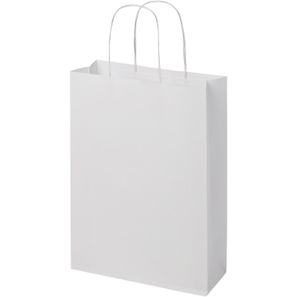 Kraftpapiertasche 120 g/m² mit gedrehten Griffen – 24 × 9 × 32 cm