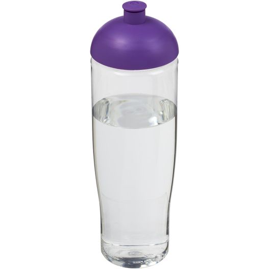 einen lila deckel auf einem glas wasser H2O Active® Tempo 700 ml Sportflasche mit Stülpdeckel (Bild 1)