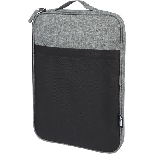eine graue und schwarze tasche mit reißverschluss Reclaim 14" GRS recycelte Laptophülle 2,5 L (Bild 1)