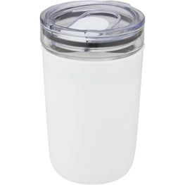Produktabbildung Bello 420 ml Glasbecher mit Außenwand aus recyceltem Kunststoff Bello 420 ml Glasbecher mit Außenwand aus recyceltem Kunststoff
