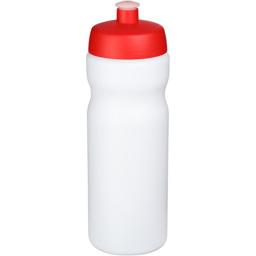eine weiße und rote sportflasche mit rotem deckel Baseline® Plus 650 ml Sportflasche (Bild 1)