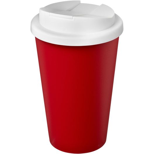 Americano® Eco 350 ml recycelter Becher mit auslaufsicherem Deckel (Bild 1)