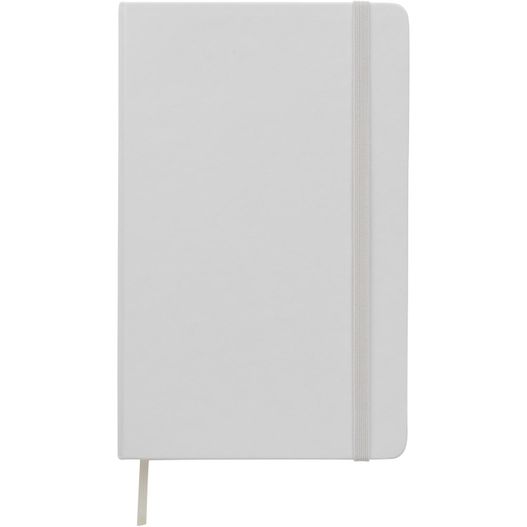 ein weißes notizbuch mit einem weißen cover Moleskine Classic Hardcover Notizbuch L – liniert (Bild 1)