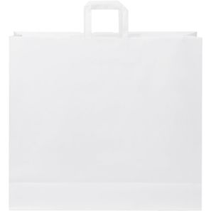 Kraftpapiertasche 90-100 g/m² mit flachen Griffen – 49,5 × 14 × 44 cm