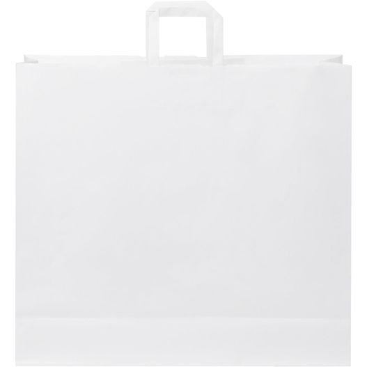 Kraftpapiertasche 90-100 g/m² mit flachen Griffen – 49,5 × 14 × 44 cm (Bild 1)
