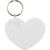 Tait Schlüsselanhänger in Herzform aus recyceltem Material (Bild 3)