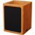 SCX.design O12 Stifthalter aus Holz mit doppeltem USB-Ausgang und Leuchtlogo (Bild 1)