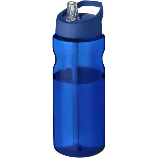 eine blaue wasserflasche mit einem kunststoffdeckel H2O Active® Base 650 ml Sportflasche mit Ausgussdeckel (Bild 1)