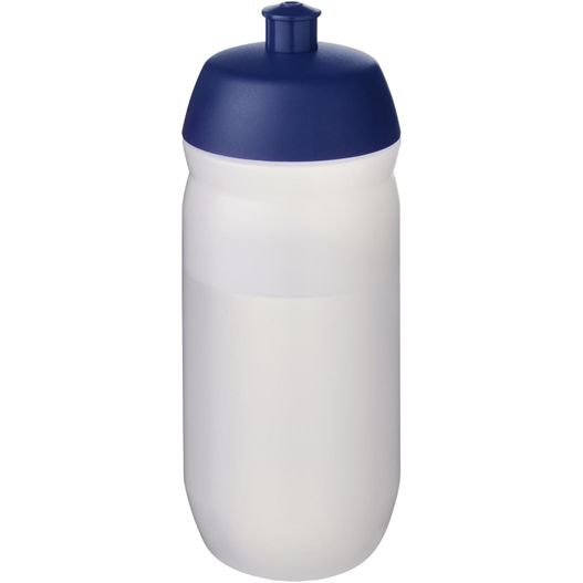 eine plastikwasserflasche mit blauem deckel HydroFlex™ Clear 500 ml Squeezy Sportflasche (Bild 1)