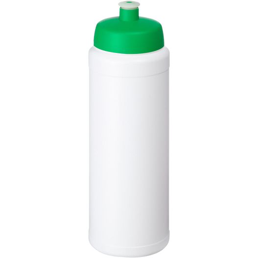 eine weiße und grüne plastikflasche mit grünem deckel Baseline® Plus 750 ml Flasche mit Sportdeckel (Bild 1)