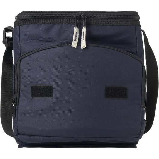 eine blaue tasche mit einem reißverschluss auf der seite Stockholm faltbare Kühltasche 10L (Bild 1)