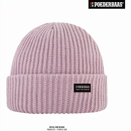 Poederbaas Royal Rib Beanie (Bild 1)