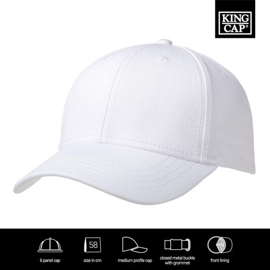 Produktabbildung Luxury Fine Cotton Cap Luxury Fine Cotton Cap (Bild 1)