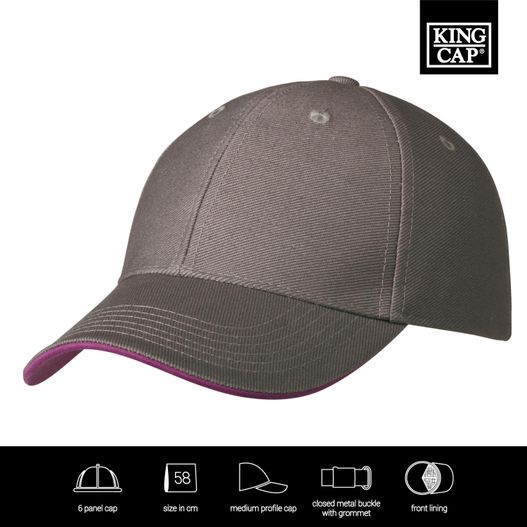 Produktabbildung Heavy Twill Duo Tone Strap Cap Heavy Twill Duo Tone Strap Cap (Bild 1)