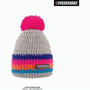 Poederbaas Classic Colorful Beanie