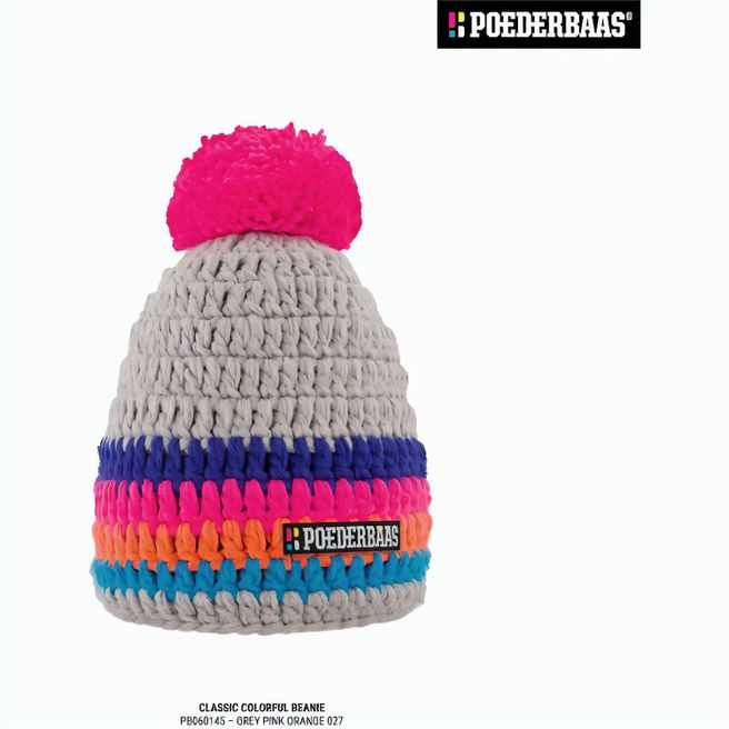 Poederbaas Classic Colorful Beanie