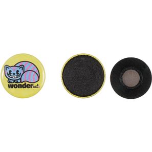 Metallbutton 25mm mit Textilienmagnet