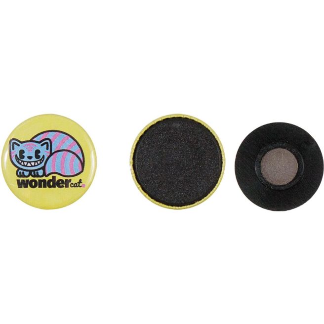 Metallbutton 25mm mit Textilienmagnet