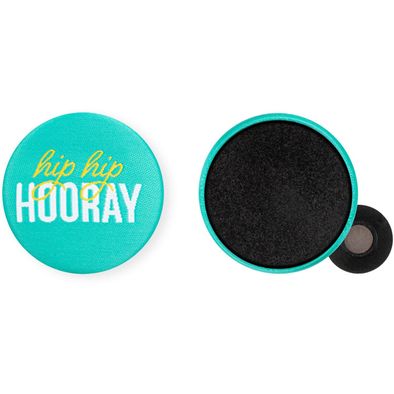 Textil-Button 37mm mit Textilienmagnet