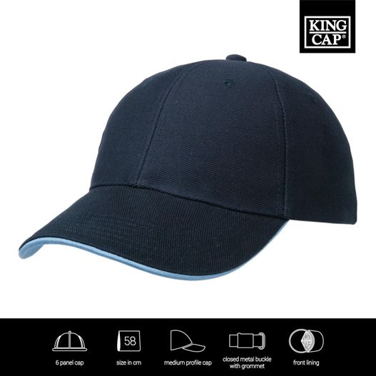 Produktabbildung Heavy Twill Duo Tone Strap Cap Heavy Twill Duo Tone Strap Cap (Bild 1)