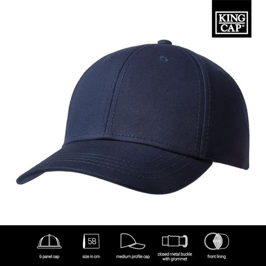 Produktabbildung Luxury Fine Cotton Cap Luxury Fine Cotton Cap (Bild 1)