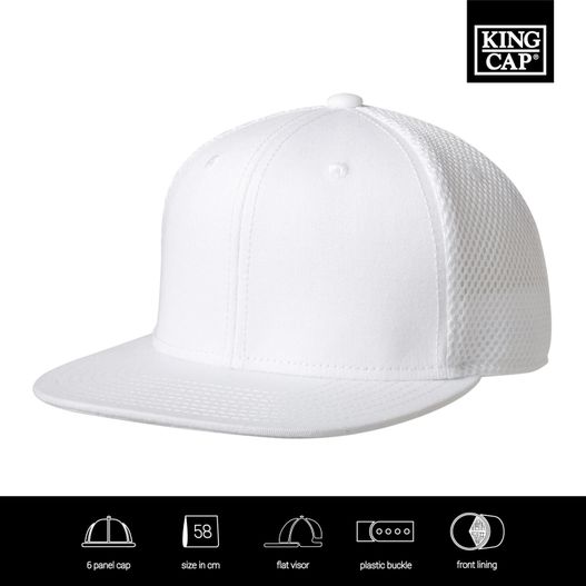 Produktabbildung Exclusive Snap Back Flat Visor Airmesh Cap Exclusive Snap Back Flat Visor Airmesh Cap (Bild 1)