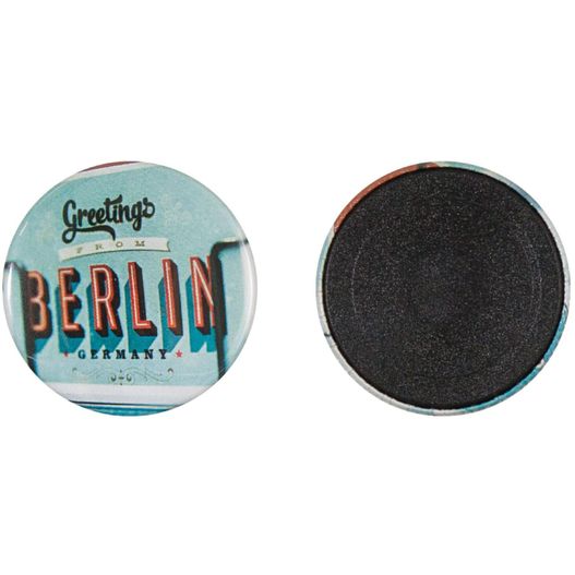 Metallbutton 37mm mit Magnet (Bild 1)